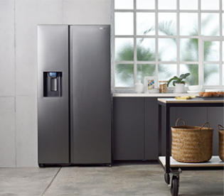 SIDE-BY-SIDE FRIDGE